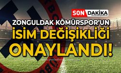 Zonguldak Kömürspor'un isim değişikliği onaylandı!