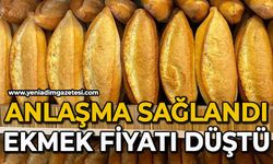 Anlaşma sağlandı: Ekmek fiyatı düştü