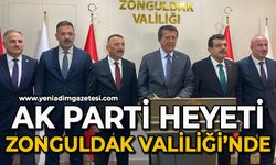 AK Parti heyeti Zonguldak Valisi Osman Hacıbektaşoğlu'nu ziyaret etti