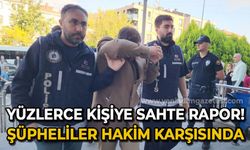 Zonguldak'ta yüzlerce kişiye sahte rapor: Şüpheliler hakim karşısında!