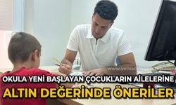 Okula yeni başlayan çocukların ailelerine altın değerinde öneriler