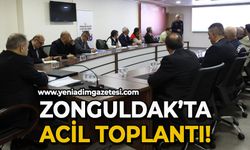 Zonguldak'ta acil toplantı: Önlemler alındı