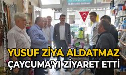 AK Parti Milletvekili Yusuf Ziya Aldatmaz Çaycuma'yı ziyaret etti