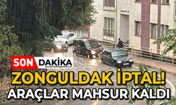 Zonguldak kilitlendi: Araçlar mahsur!