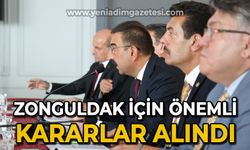 Zonguldak için önemli kararlar alındı