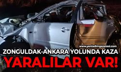 Zonguldak - Ankara karayolunda trafik kazası: Yaralılar var