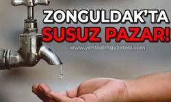 Zonguldak'ta susuz pazar