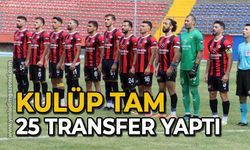 Kulüp tam 25 transfer yaptı