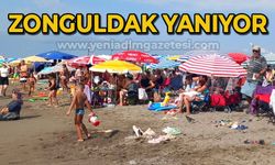 Zonguldak yanıyor: Filyos Sahili doldu, taştı