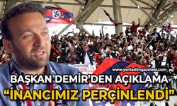 Harun Demir'den açıklama: Zafere olan inancımız perçinlendi