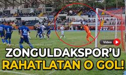 Zonguldakspor'u rahatlatan o gol!