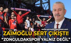 Osman Zaimoğlu Kahramanmaraş taraftarına sert çıkıştı: Zonguldakspor yalnız değil!