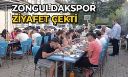 Zonguldakspor yönetiminden futbolculara mangallı ziyafet