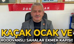 Kaçak ocak ve rödovanslı sahalar ekmek kapısı