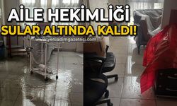 Aile Hekimliği sular altında kaldı