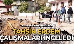 Tahsin Erdem çalışmaları inceledi