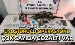 Uyuşturucu operasyonu: Çok sayıda gözaltı var