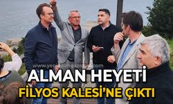 Alman heyeti Filyos Kalesi'ne çıktı