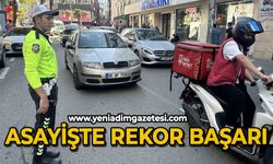 Asayişte rekor başarı