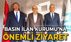 Basın İlan Kurumu'na önemli ziyaret: İlan gelirleri artırılmalı