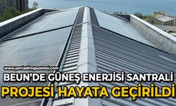 BEUN'de Güneş Enerjisi Santrali projesi hayata geçirildi