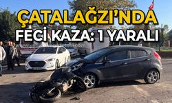 Çatalağzı'nda feci kaza: 1 yaralı