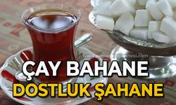 Çay bahane, dost şahane!