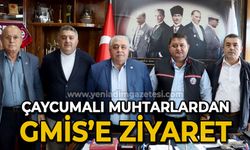 Çaycumalı Muhtarlar GMİS'i ziyaret etti