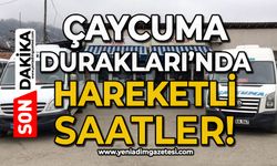 Çaycuma Otobüs Durakları'nda hareketli saatler!