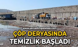 Çöp deryasında temizlik başladı