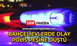 Bahçelievler'de olay: Polis peşine düştü