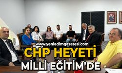 CHP heyeti Milli Eğitim'de