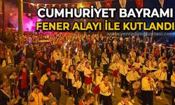 Cumhuriyet Bayramı’nda fener alayı coşkusu