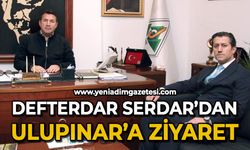 Recep Serdar, Özcan Ulupınar ziyaret etti