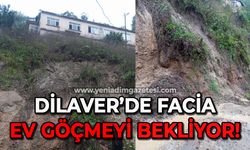 Dilaver'de facia: Ev göçmeyi bekliyor