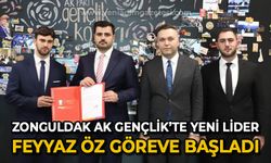 Zonguldak AK Gençlik'te yeni lider: Feyyaz Öz göreve başladı