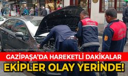 Gazipaşa'da hareketli dakikalar: Ekipler olay yerinde