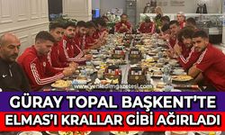 Güray Topal Başkent'te Zonguldakspor'u krallar gibi ağırladı