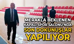 Gelik Kapalı Spor Salonu'nda sona gelindi: Yakında faaliyetlerine başlayacak