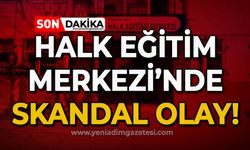 Karadeniz Ereğli Halk Eğitim Merkezi'nde skandal