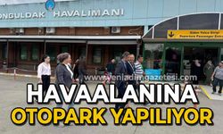 Havaalanına otopark yapılıyor