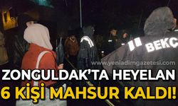 Zonguldak heyelan: Apartmanın girişi ve çıkışı kapandı, 6 kişi mahsur kaldı!