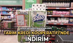 Tarım Kredi Kooperatifi'nde indirim