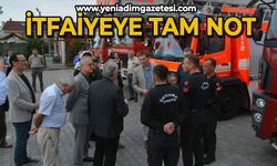 İtfaiyeye tam not!