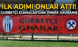 İlk adımı onlar attı: Gurbetçi Elmaslar'dan örnek davranış!