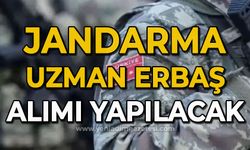 Jandarma Genel Komutanlığı'na Sözleşmeli 9 bin 690 Uzman Erbaş alım yapılacak