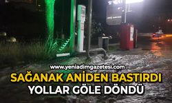 Aniden bastıran sağanak hayatı olumsuz etkiledi: Metrekareye 24 kilogram yağış düştü