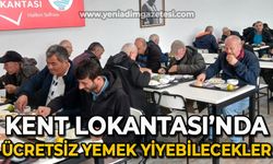 Kent Lokantası'nda ücretsiz yemek yiyecekler