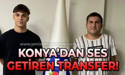 Konya'dan ses getiren transfer!