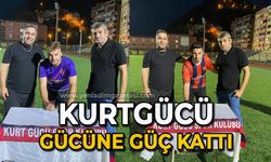 Kurtgücüspor gücüne güç kattı